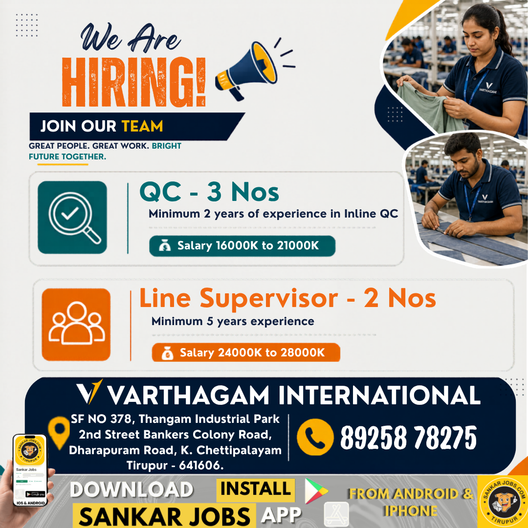 Garment Jobs