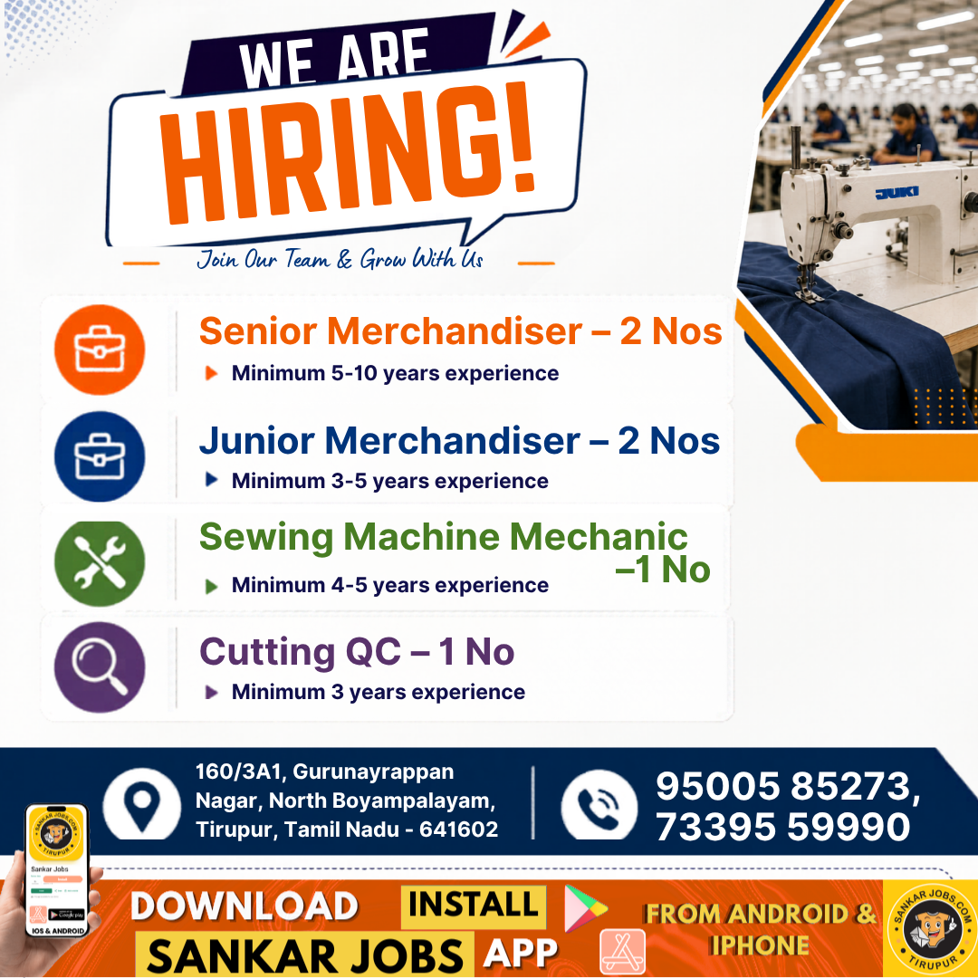 Garment Jobs