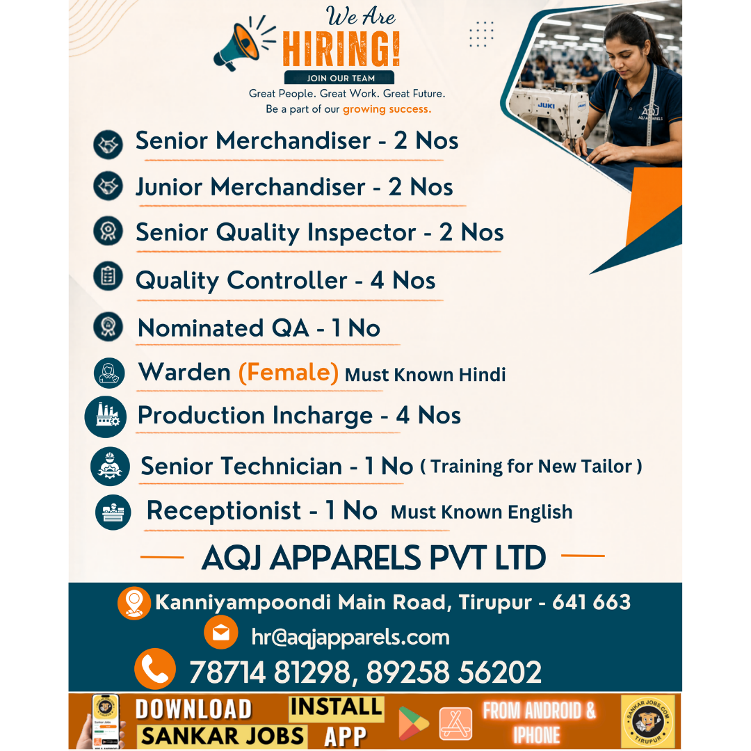 Garment Jobs