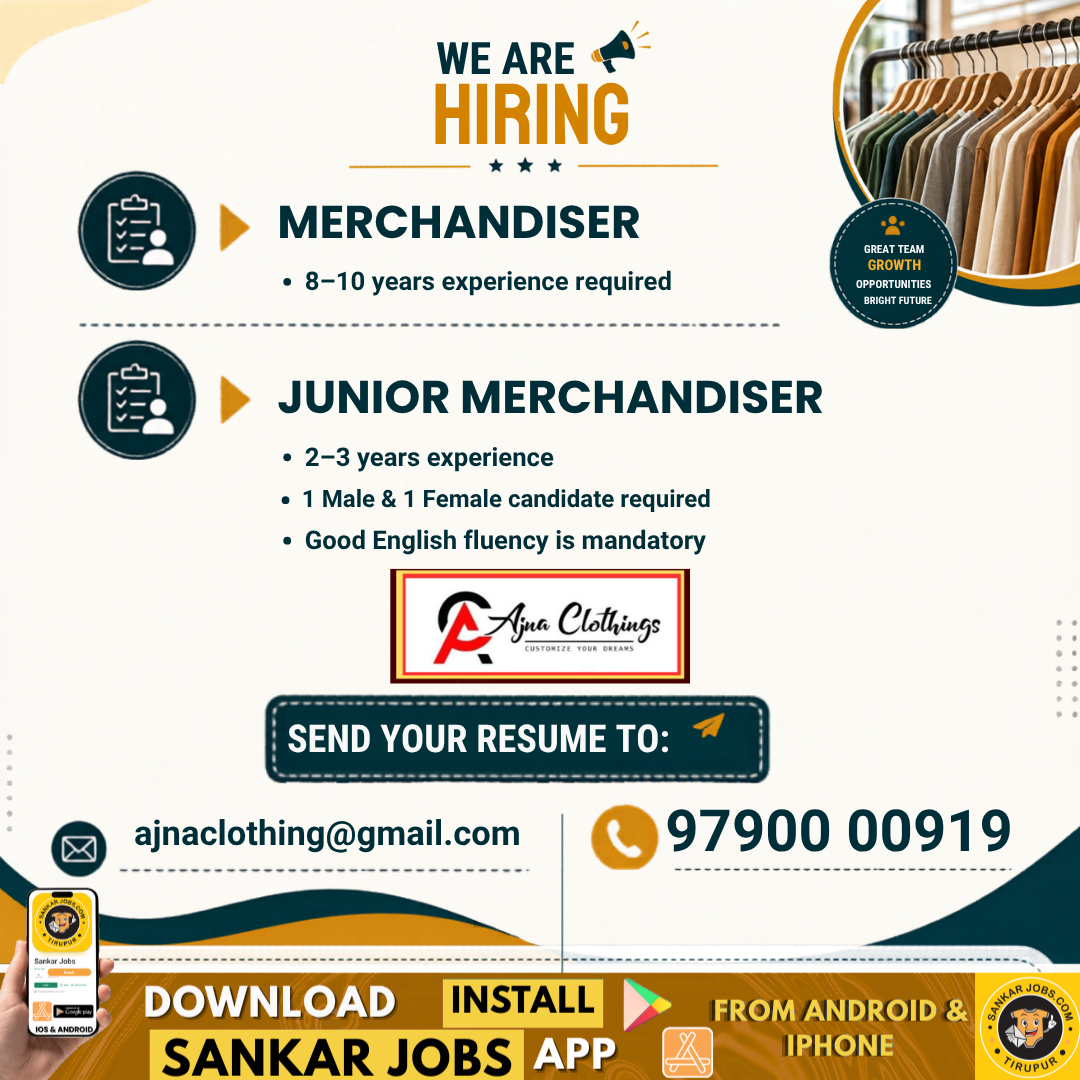 Garment Jobs