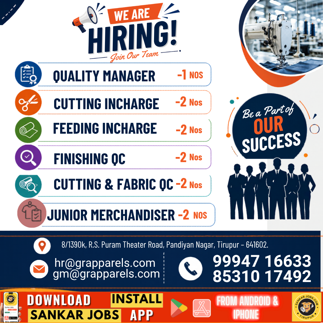 Garment Jobs