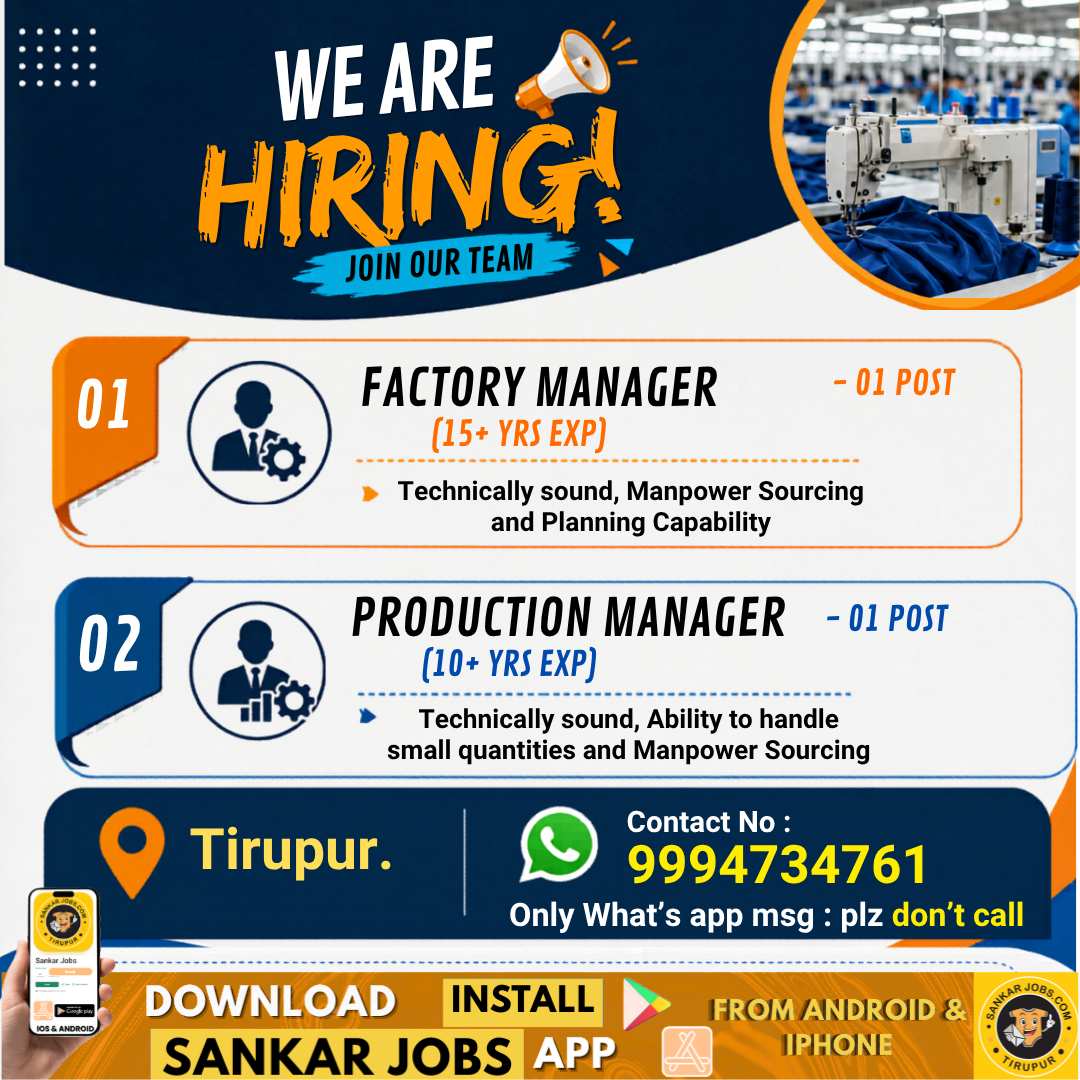 Garment Jobs