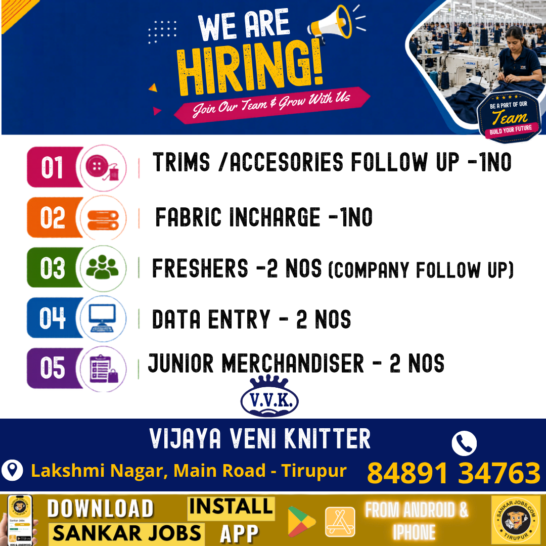 Garment Jobs