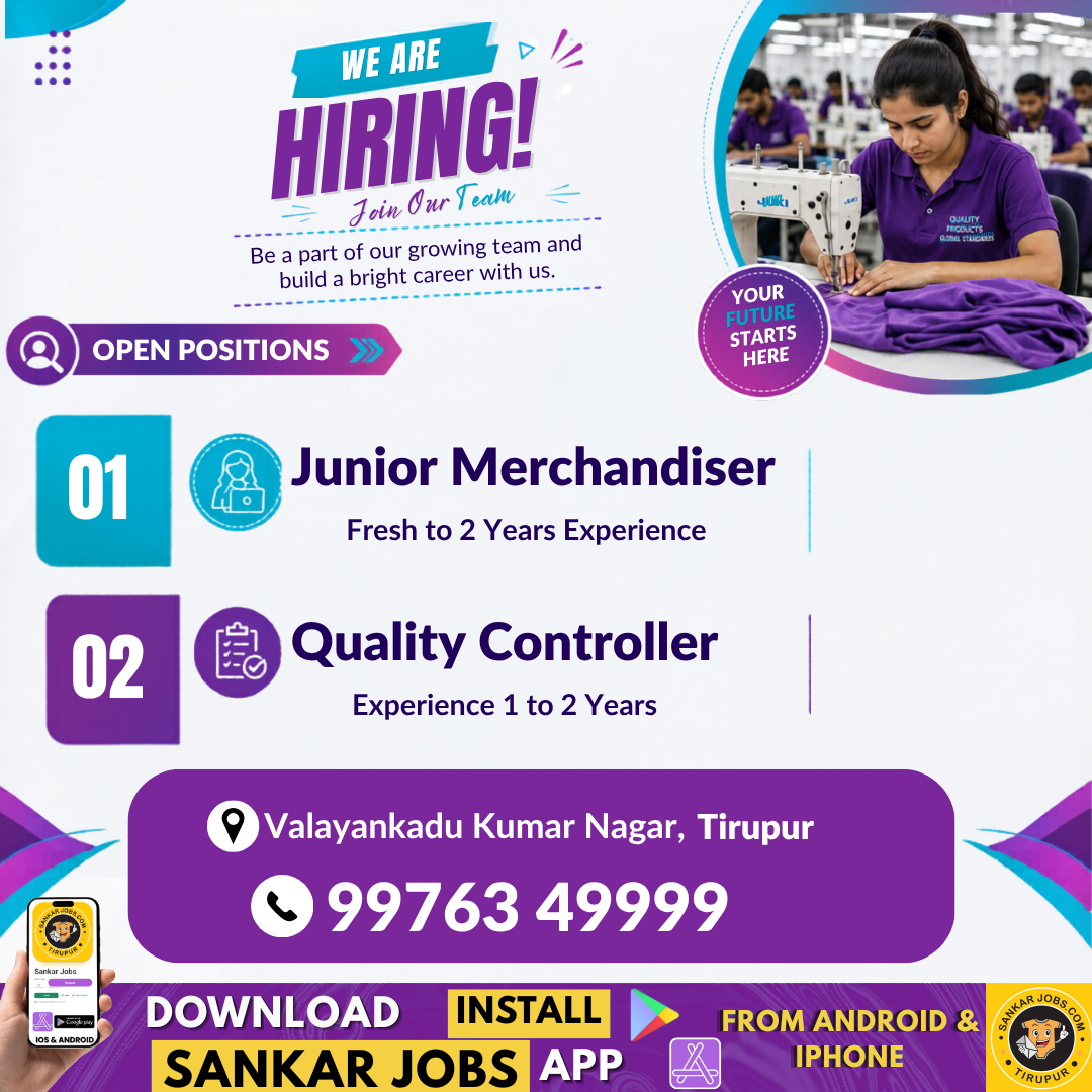 Garment Jobs