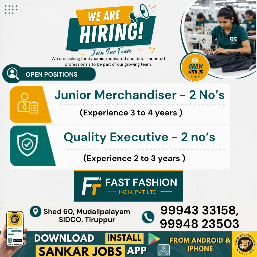 Garment Jobs