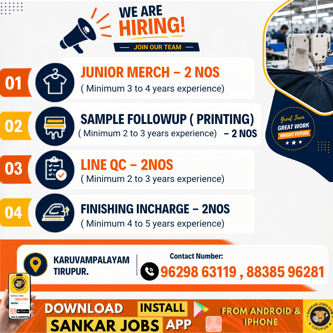 Garment Jobs