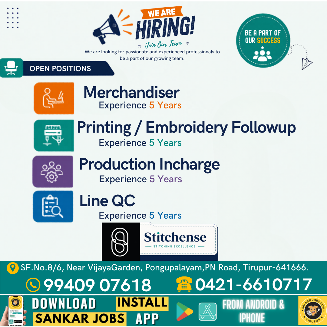 Garment Jobs