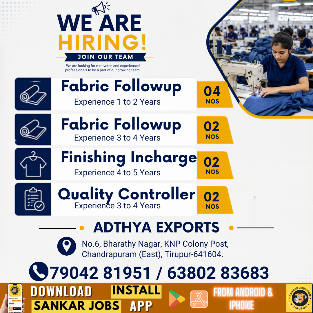 Garment Jobs