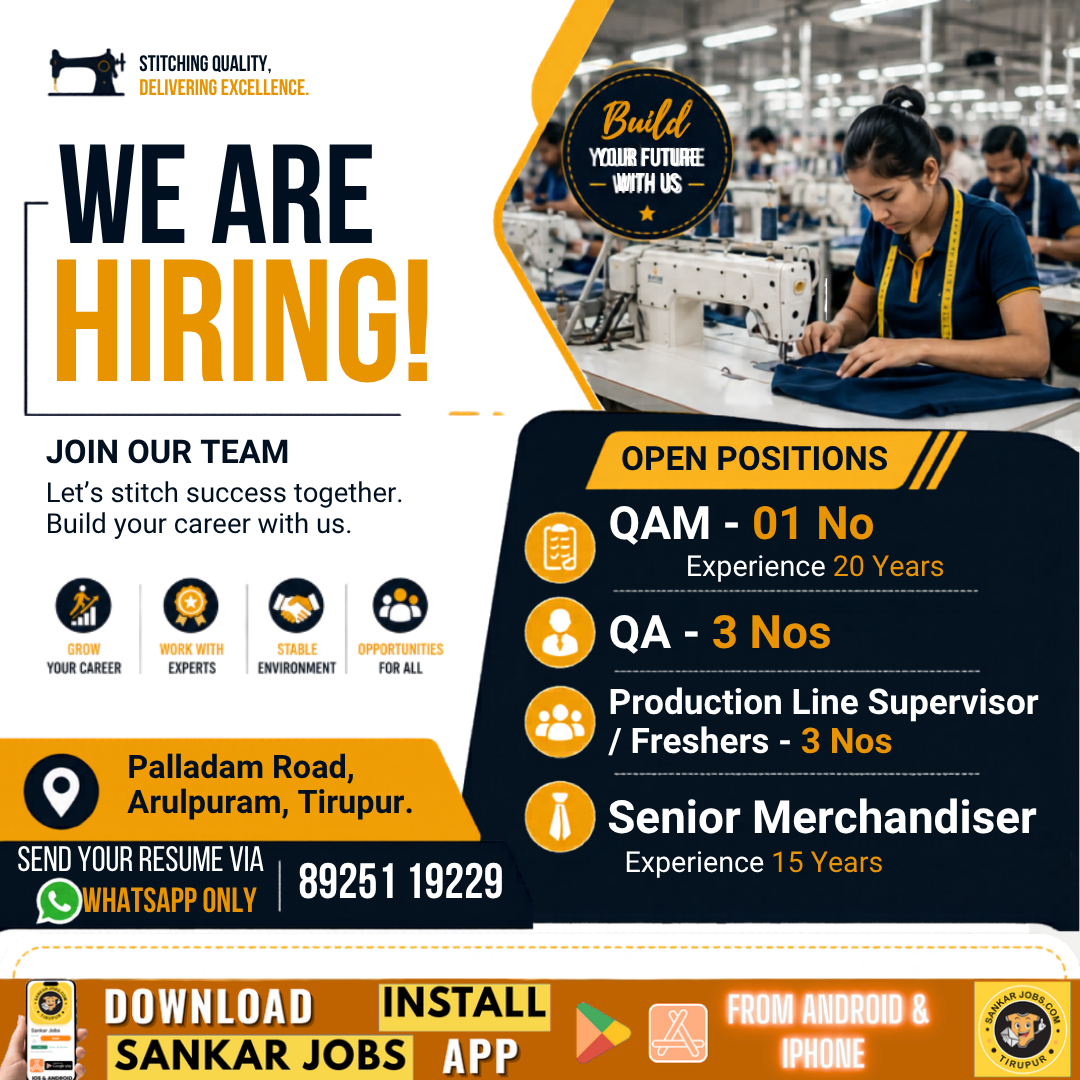 Garment Jobs