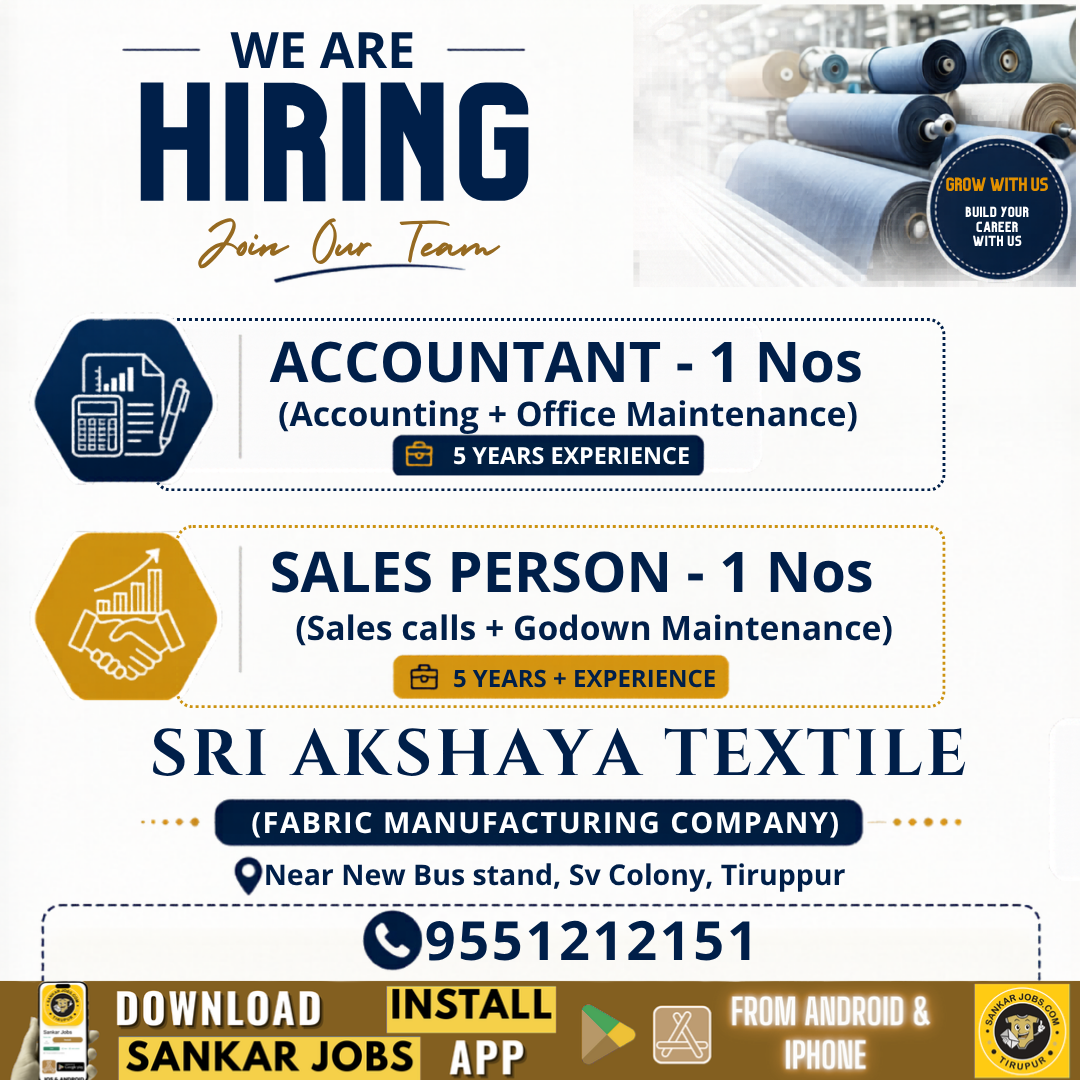 Garment Jobs
