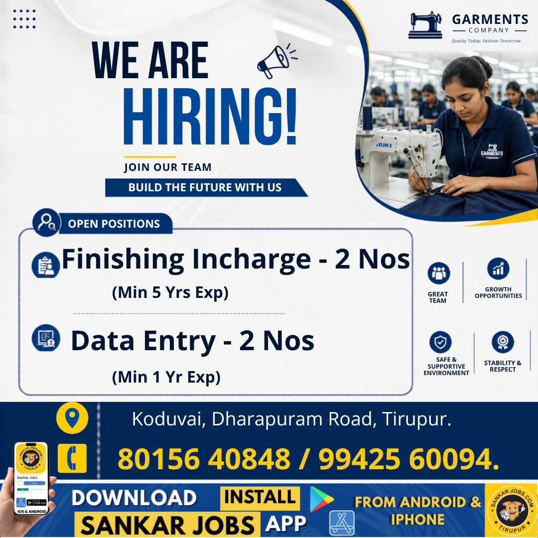 Garment Jobs