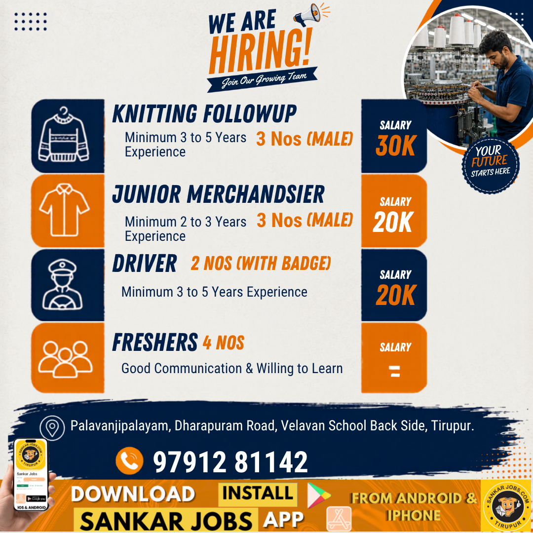 Garment Jobs