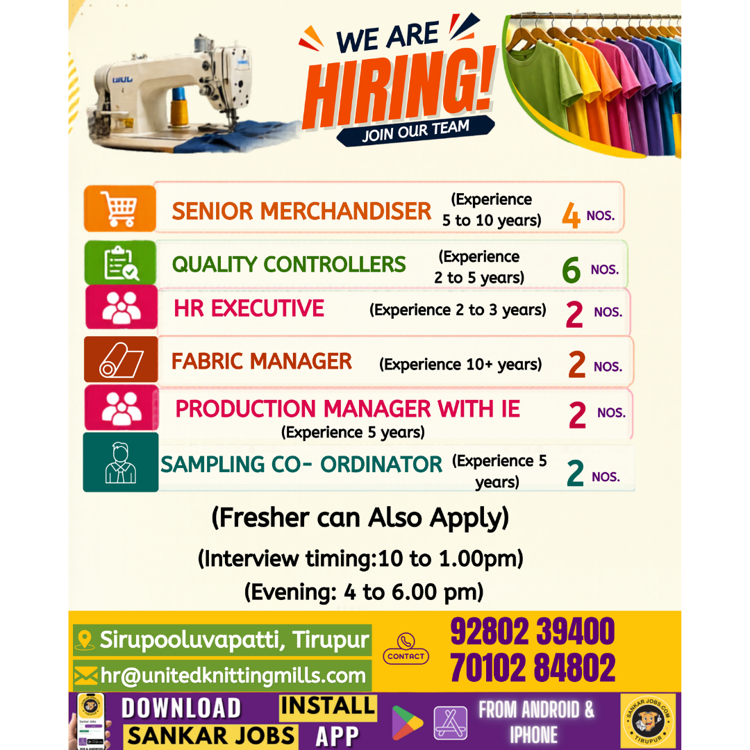 Garment Jobs