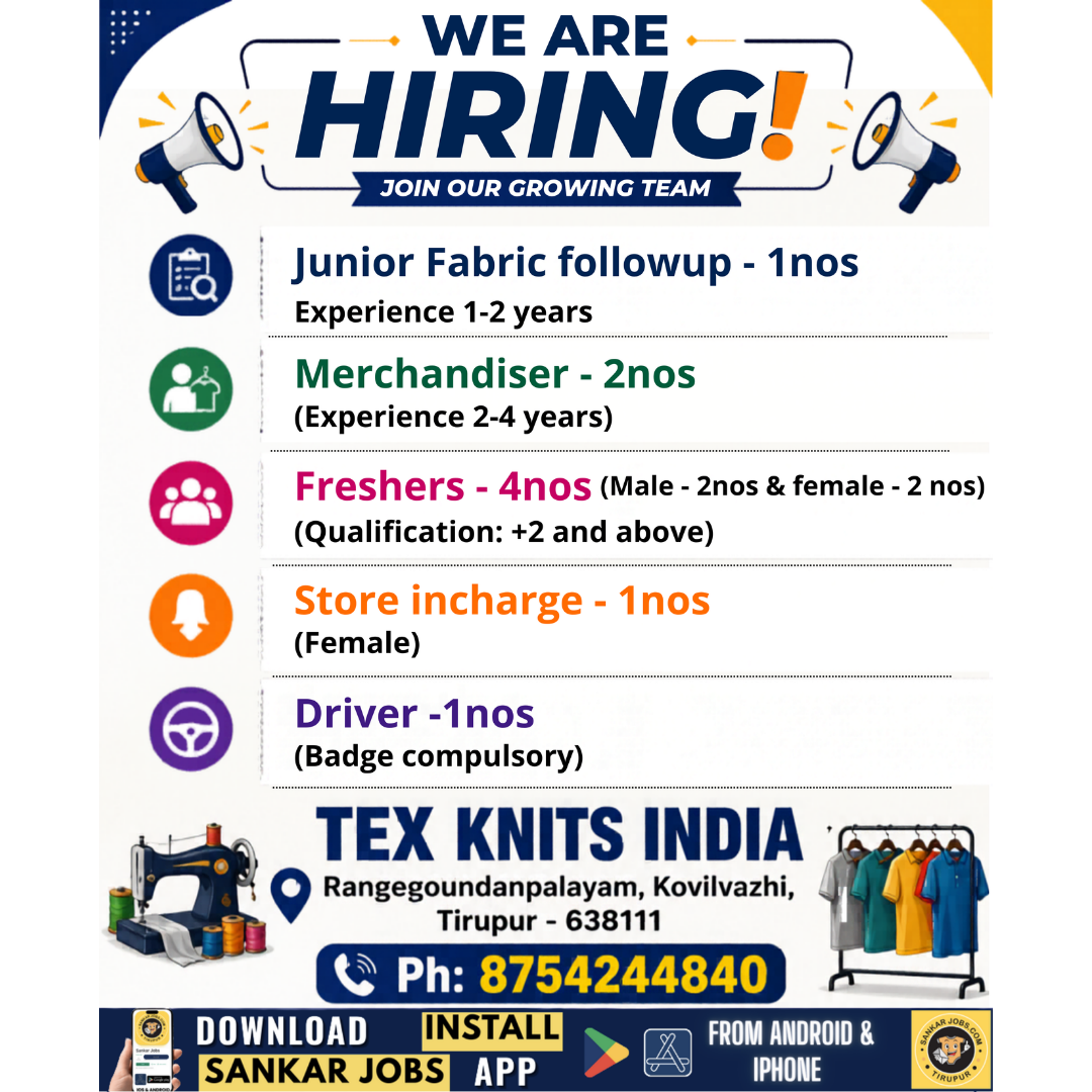 Garment Jobs