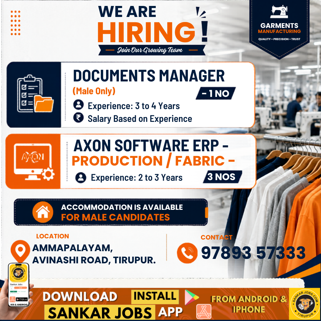 Garment Jobs