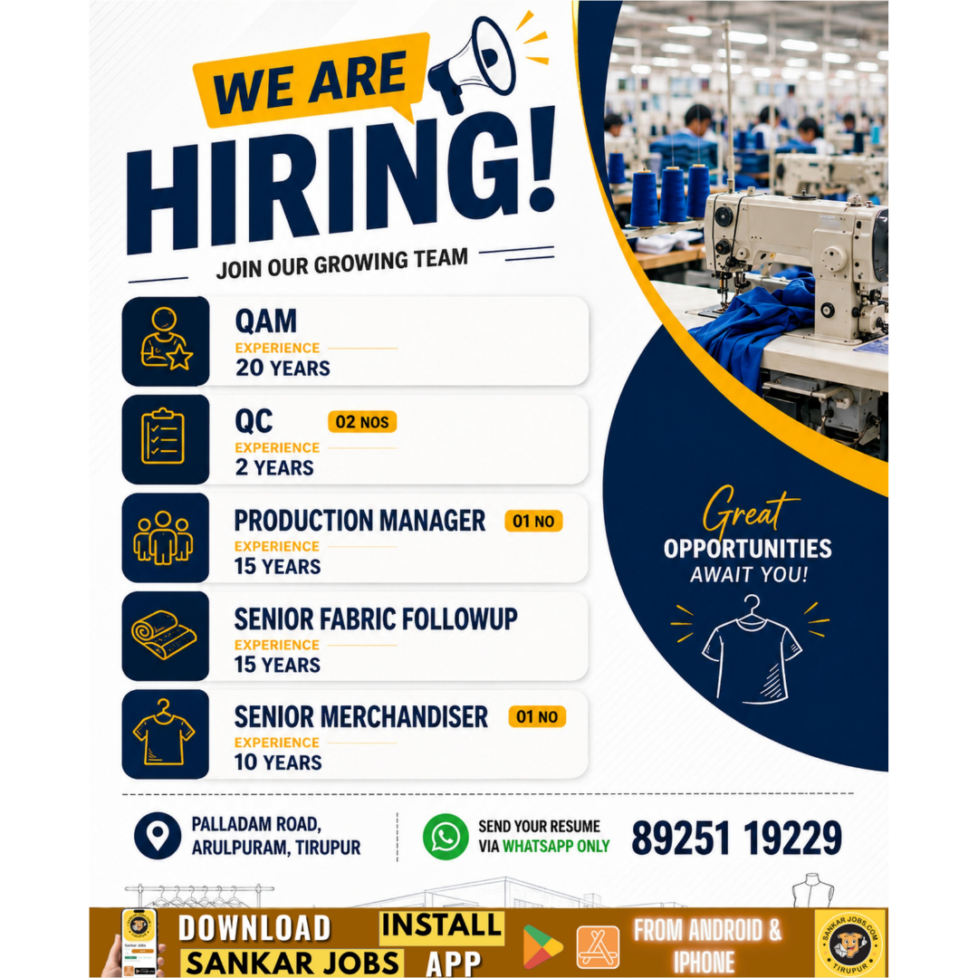 Garment Jobs