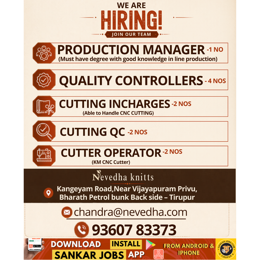 Garment Jobs