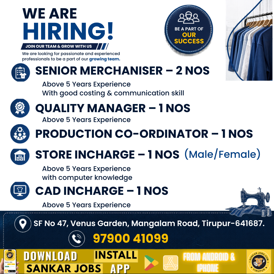 Garment Jobs