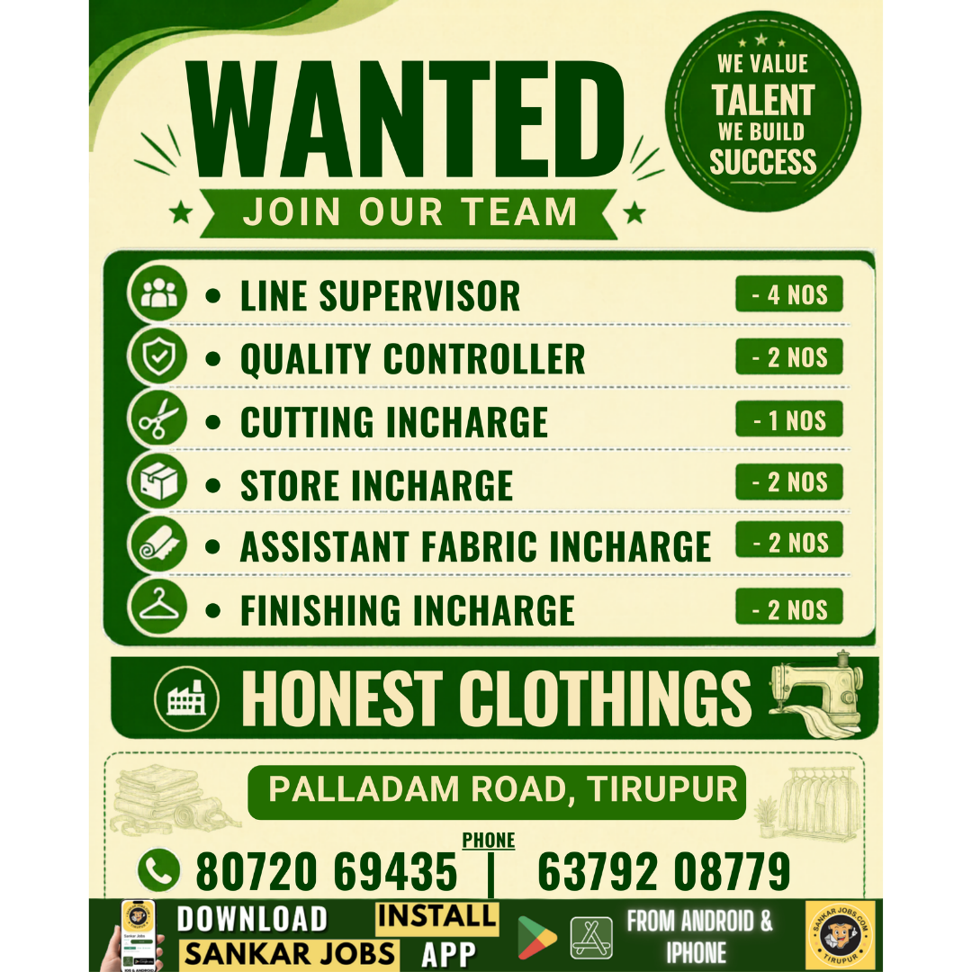 Garment Jobs