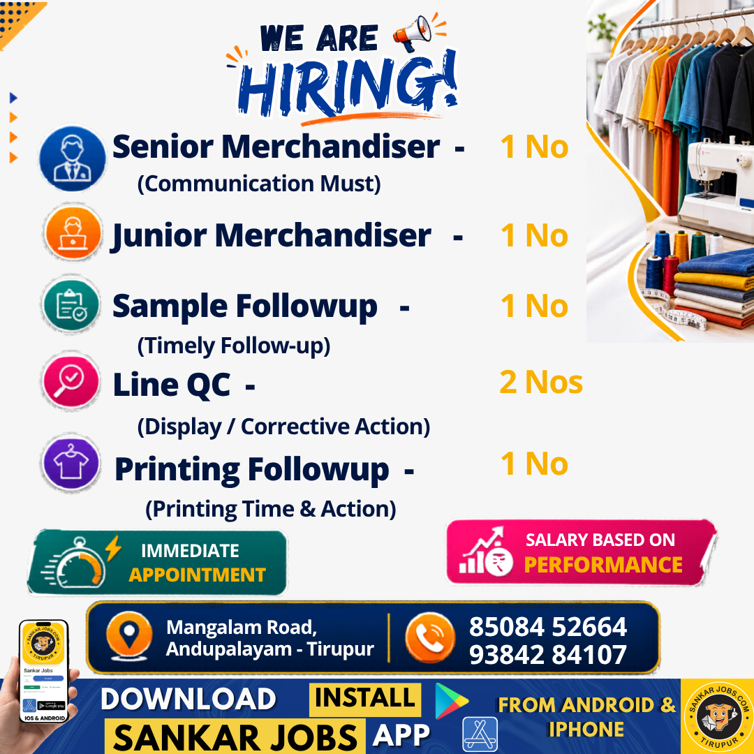 Garment Jobs