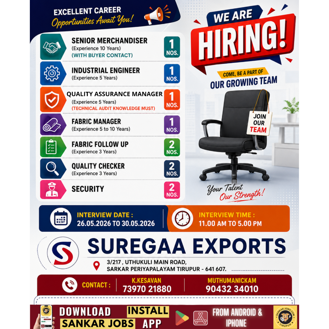 Garment Jobs