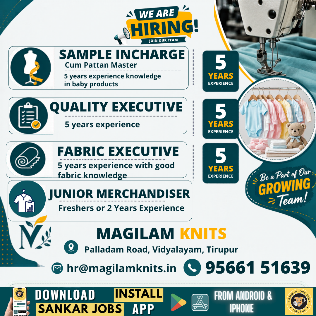 Garment Jobs