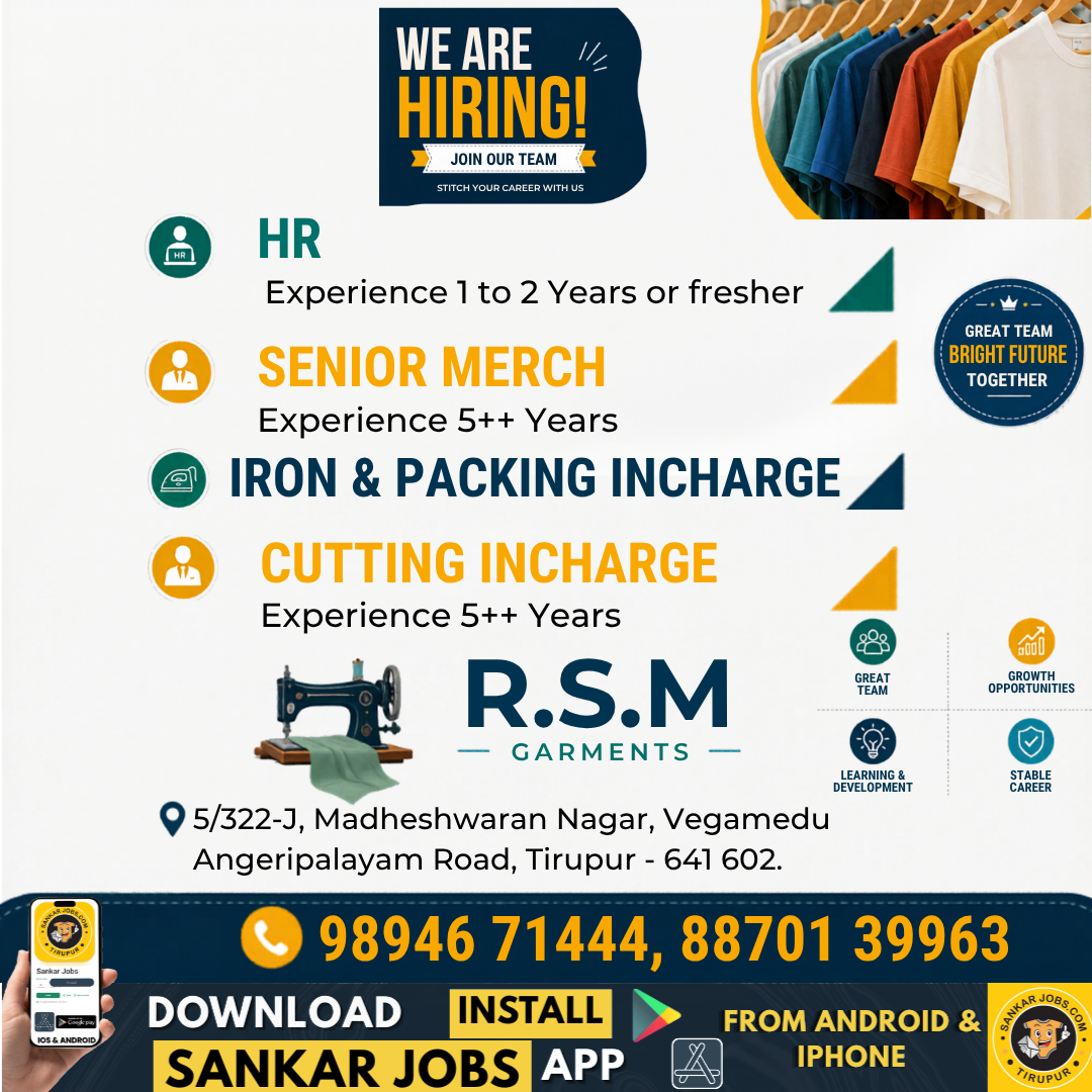 Garment Jobs