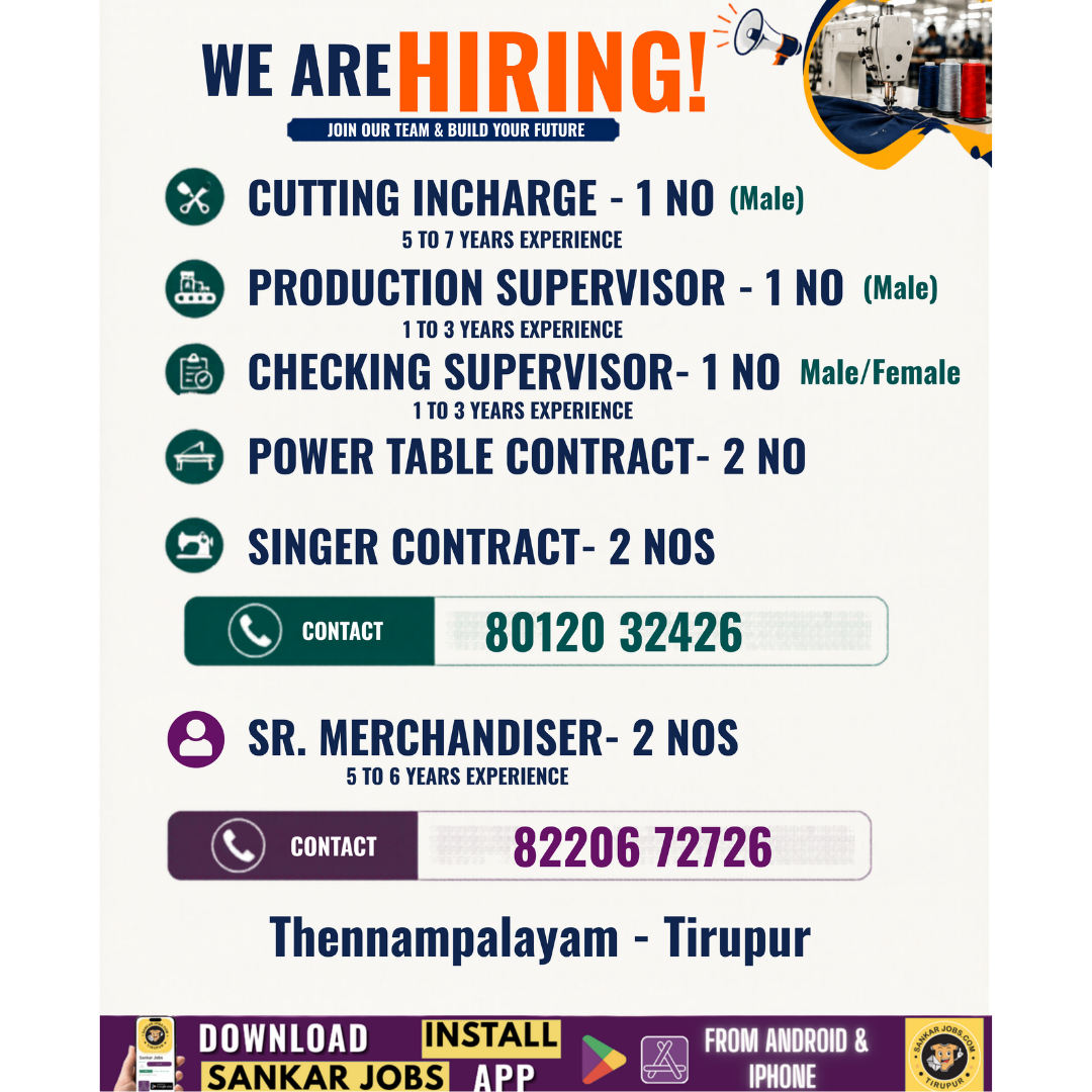Garment Jobs