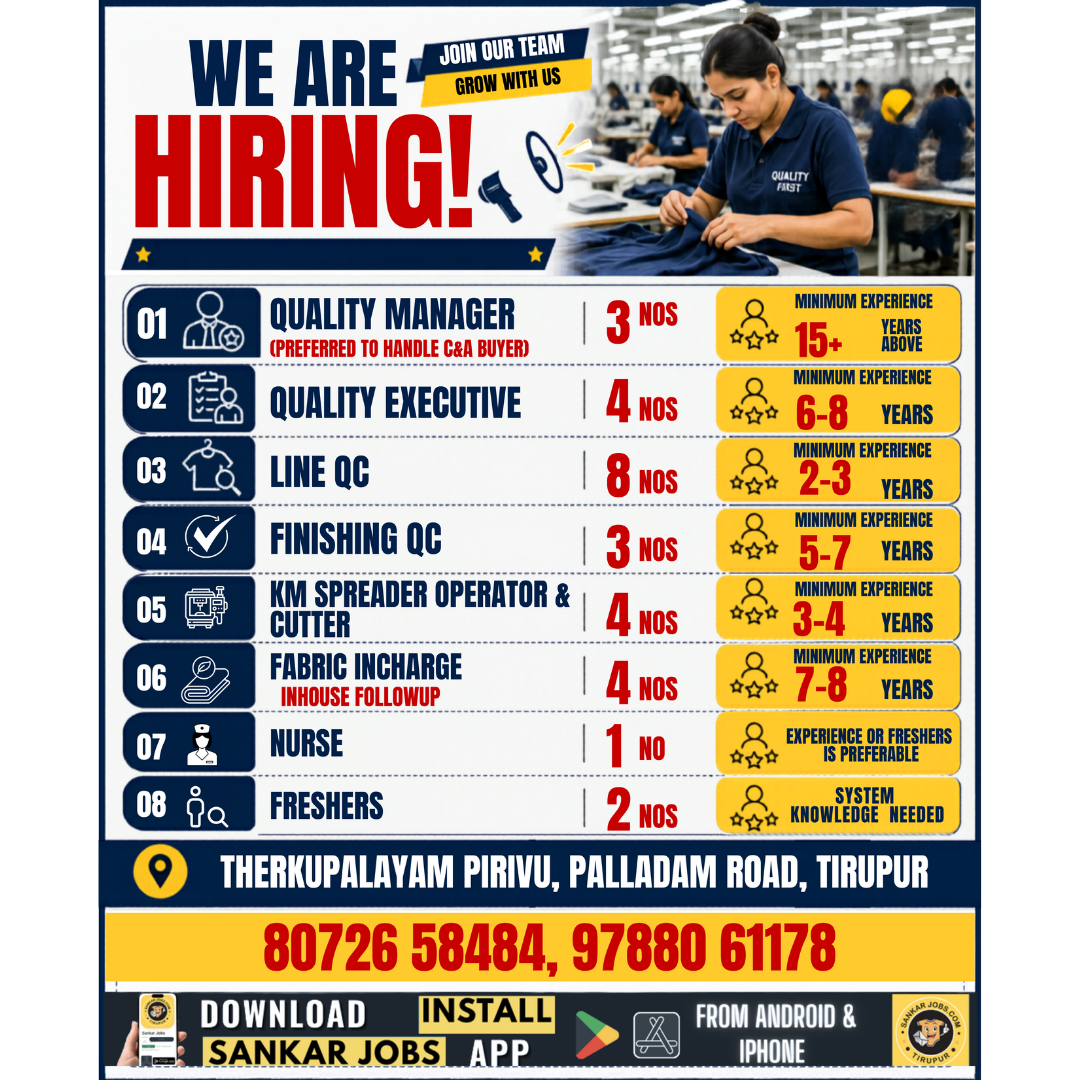 Garment Jobs
