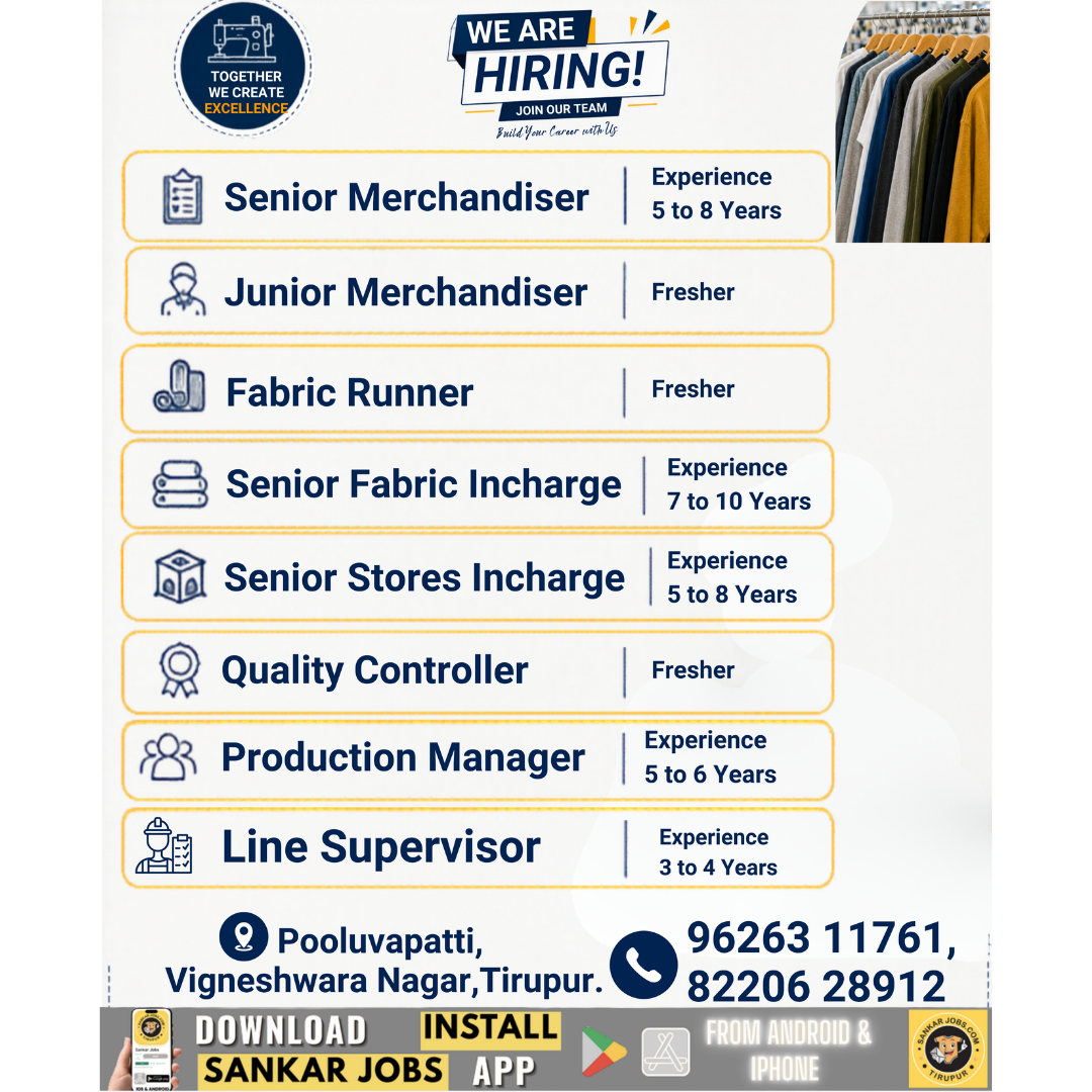 Garment Jobs