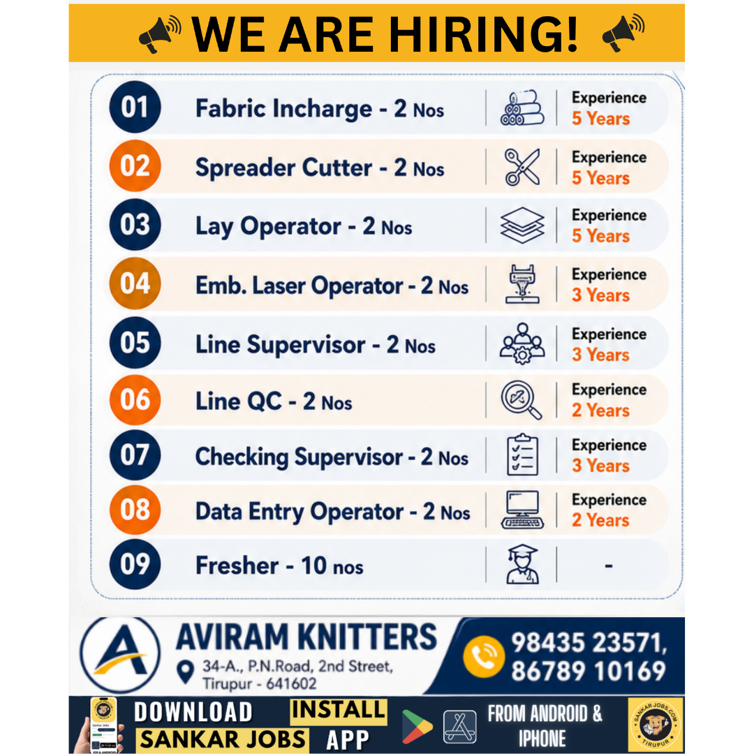 Garment Jobs