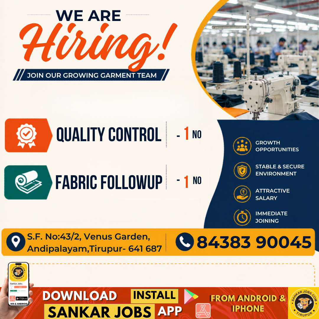 Garment Jobs