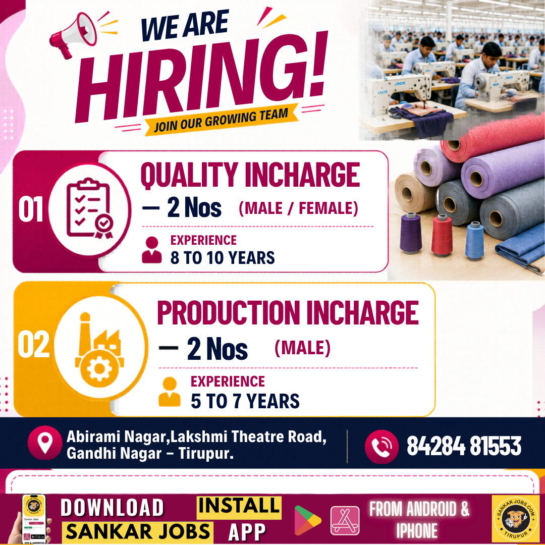 Garment Jobs