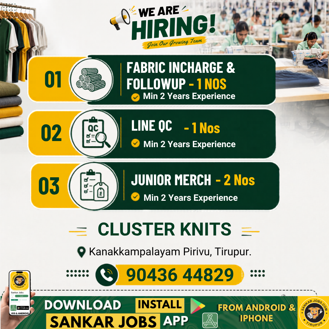 Garment Jobs