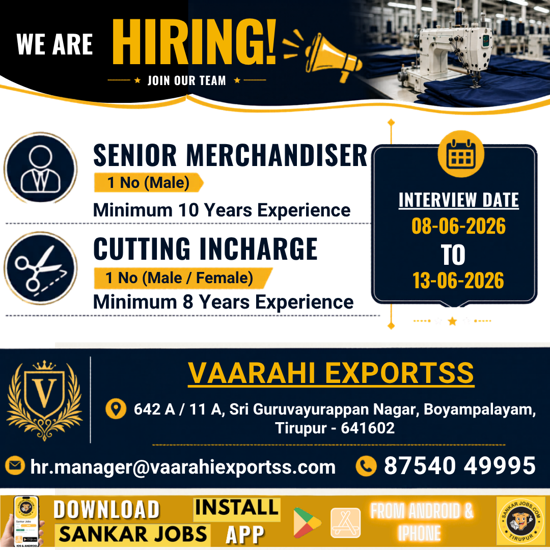 Garment Jobs