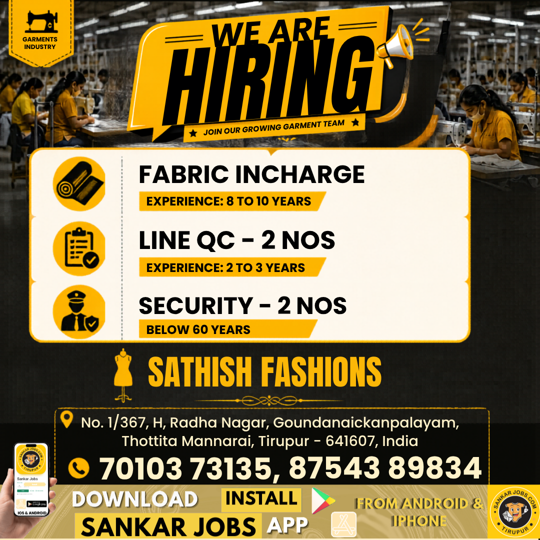 Garment Jobs