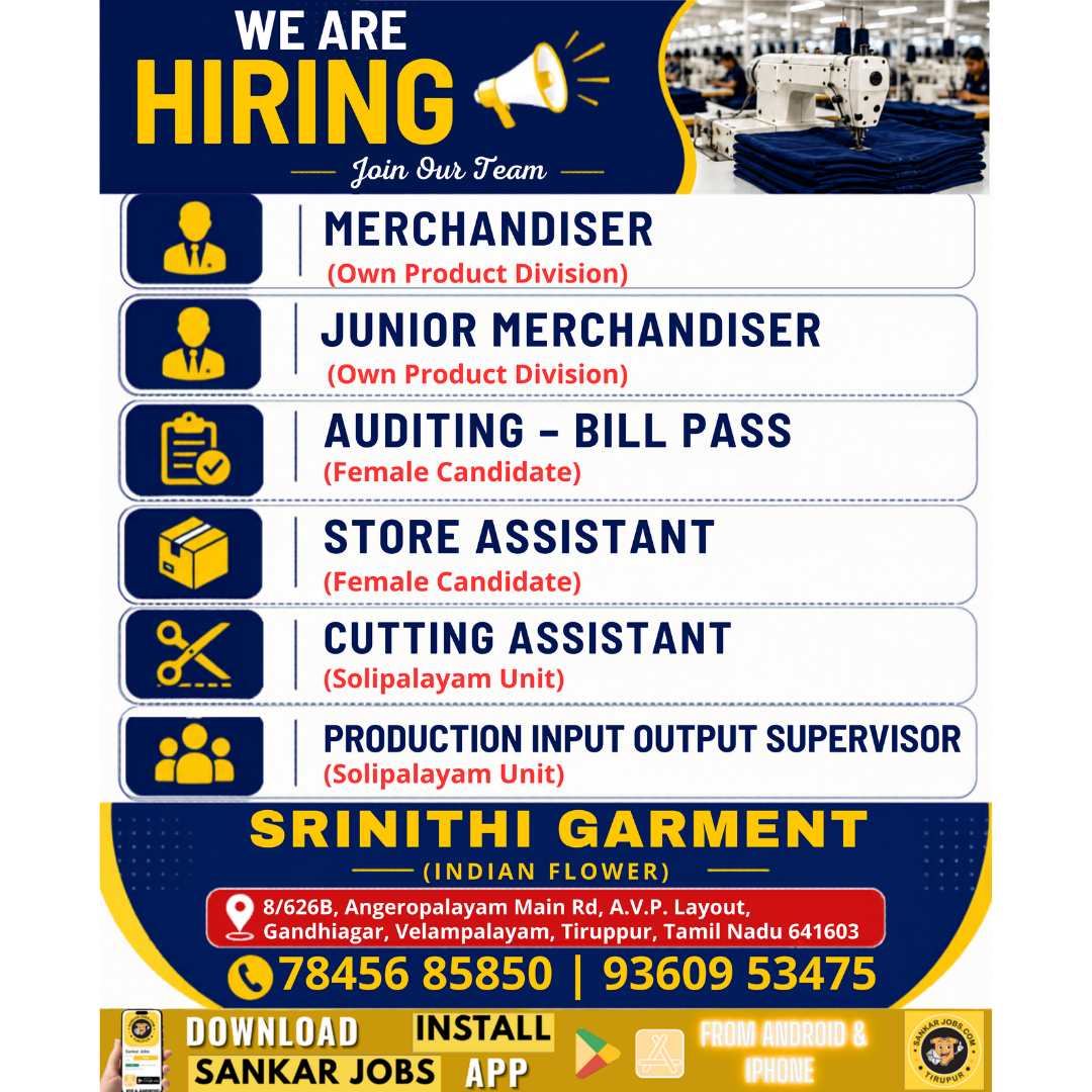 Garment Jobs