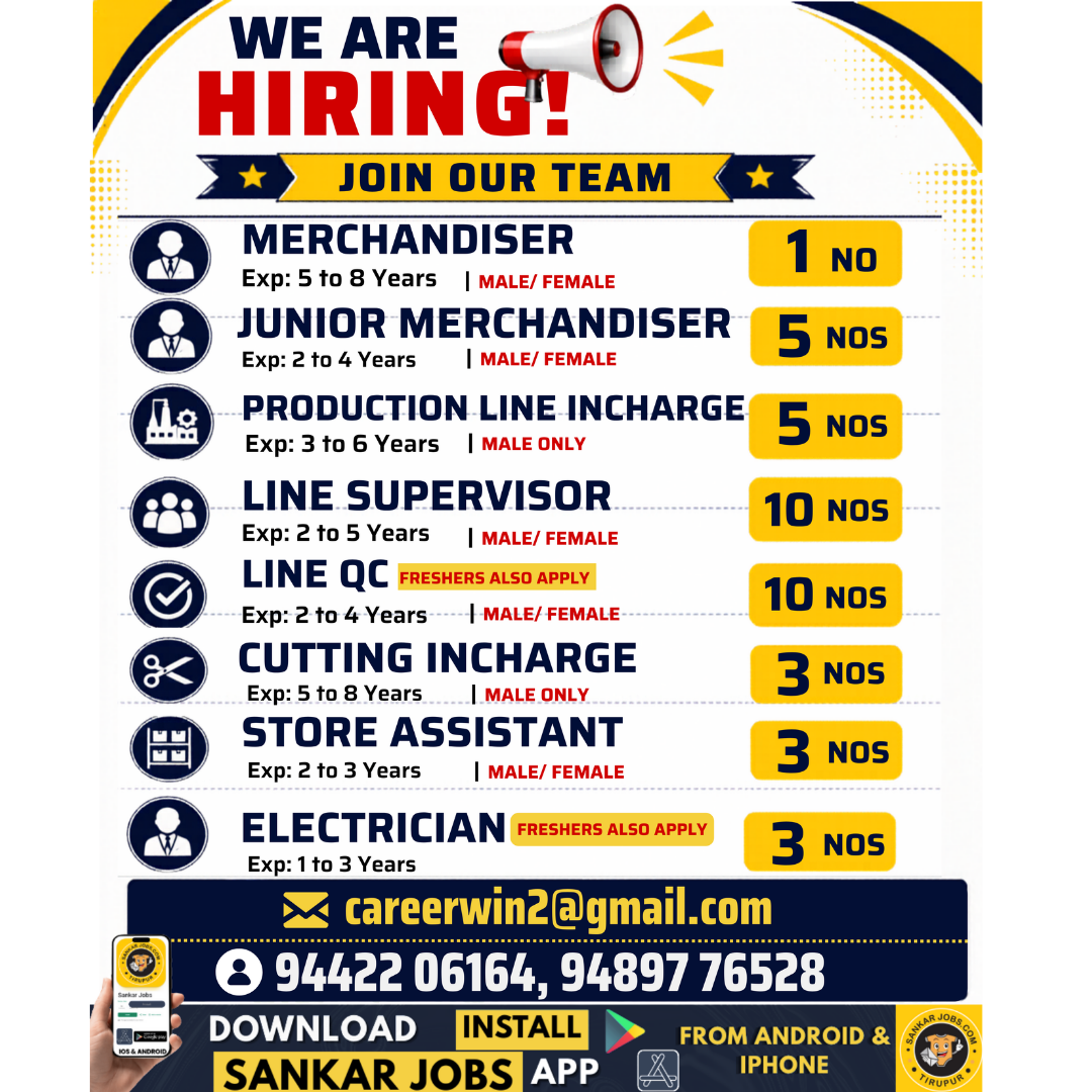 Garment Jobs