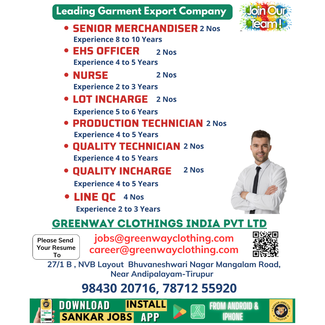 Garment Jobs