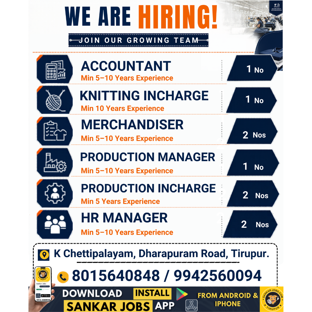 Garment Jobs