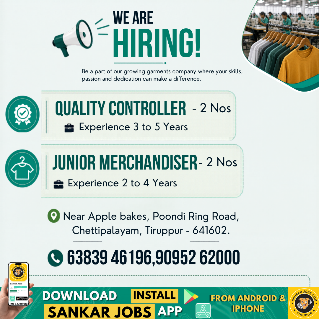Garment Jobs