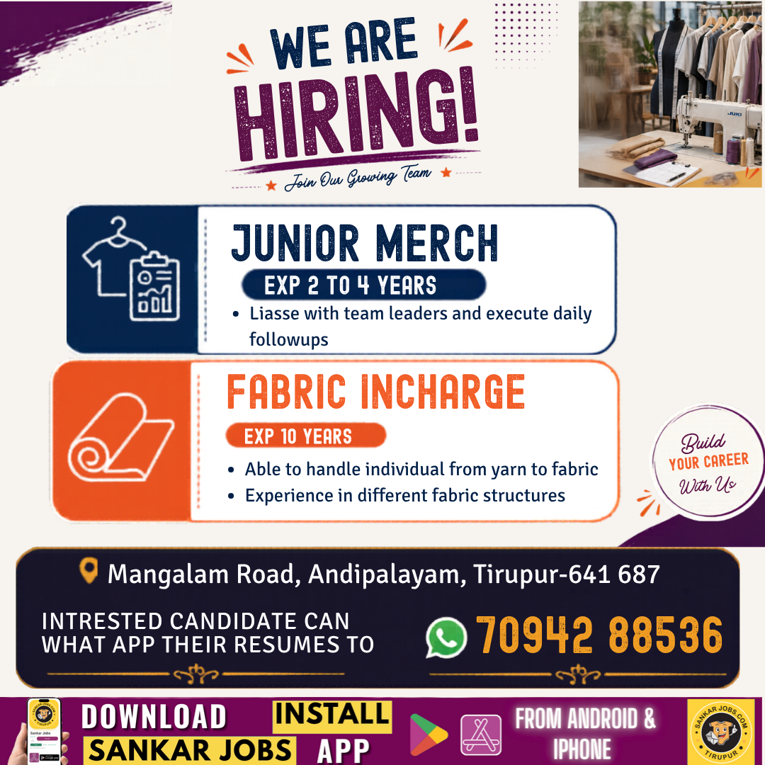 Garment Jobs