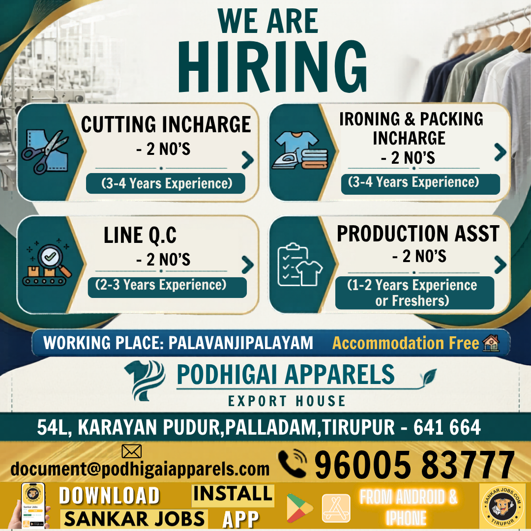 Garment Jobs