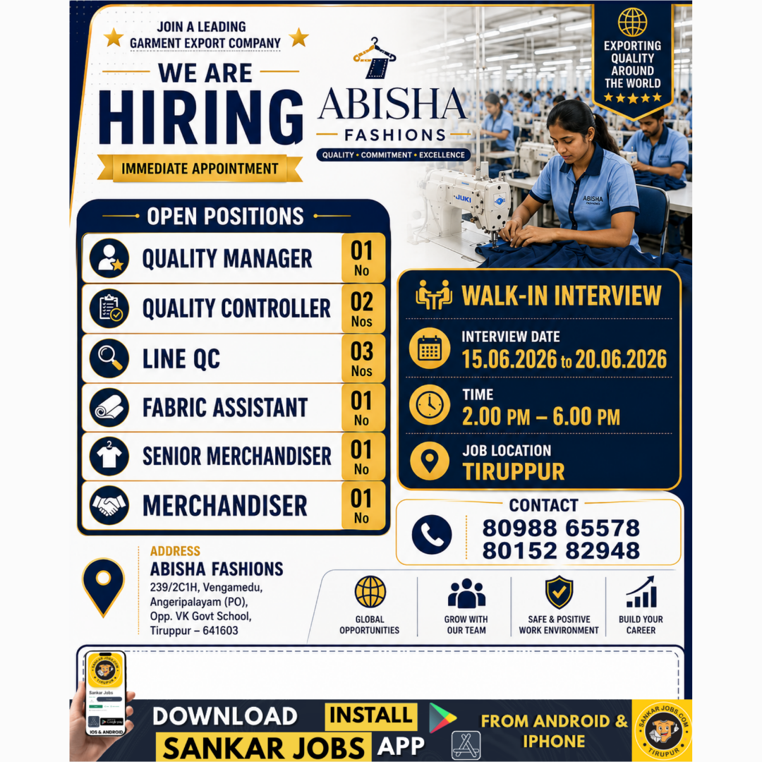 Garment Jobs