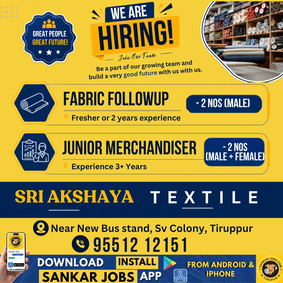 Garment Jobs