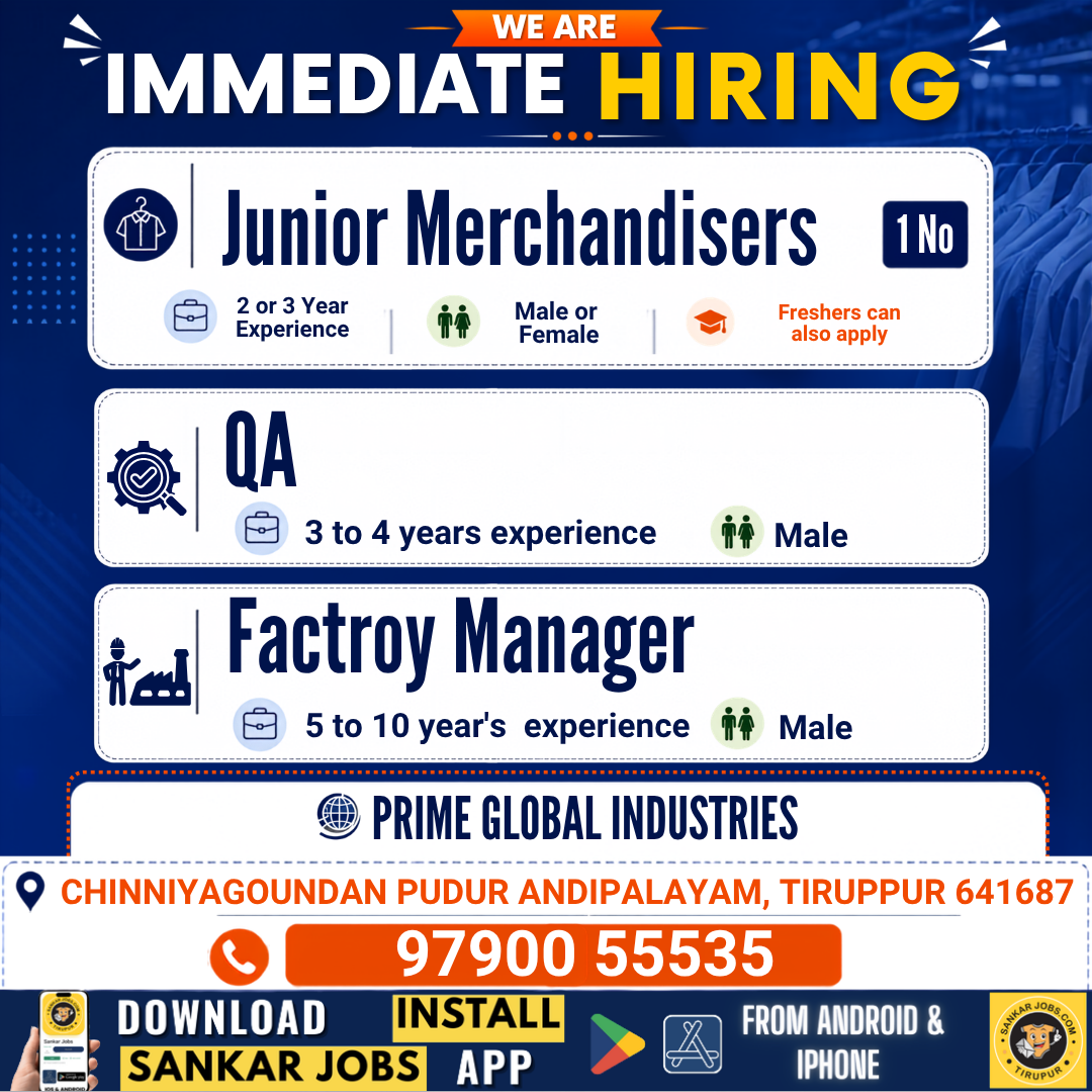 Garment Jobs