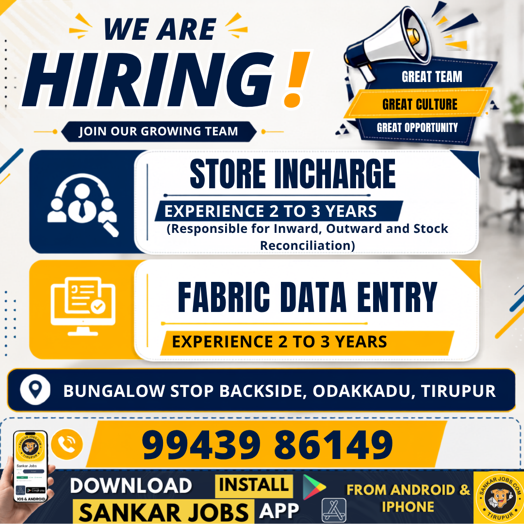 Garment Jobs