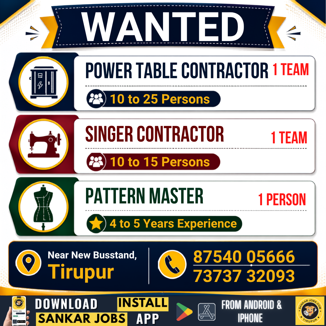 Garment Jobs