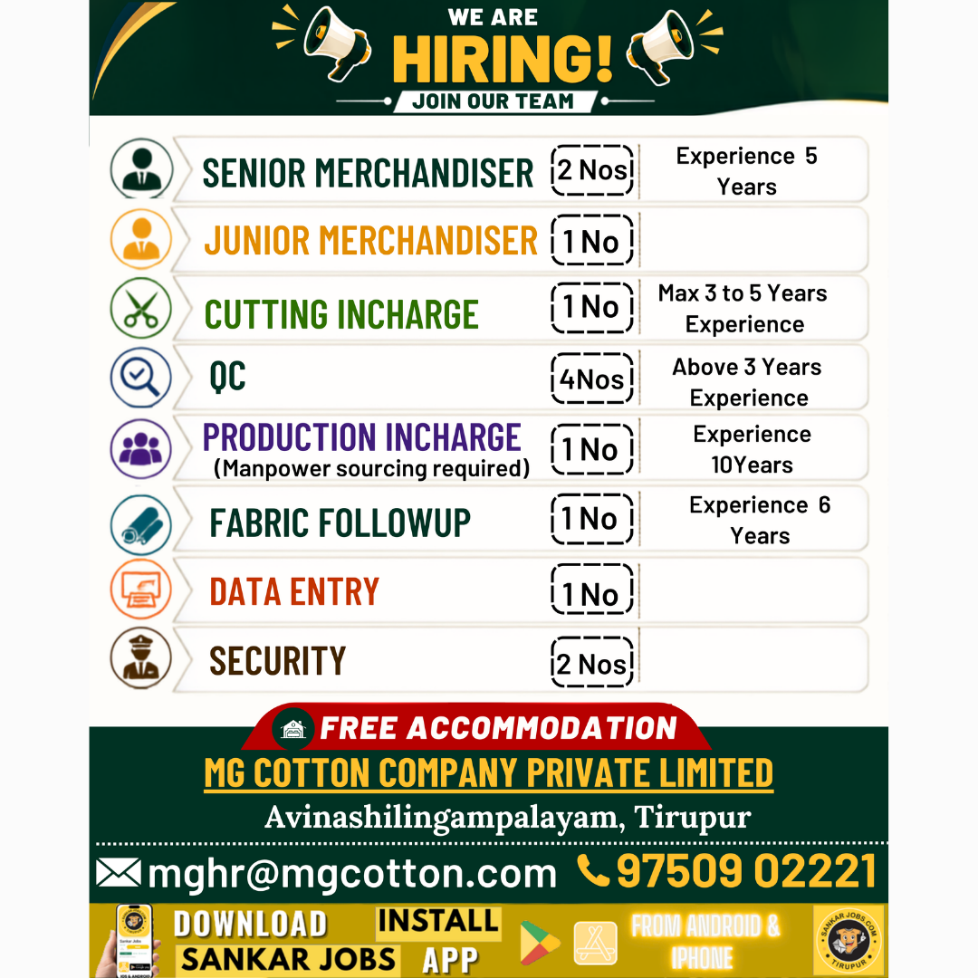 Garment Jobs