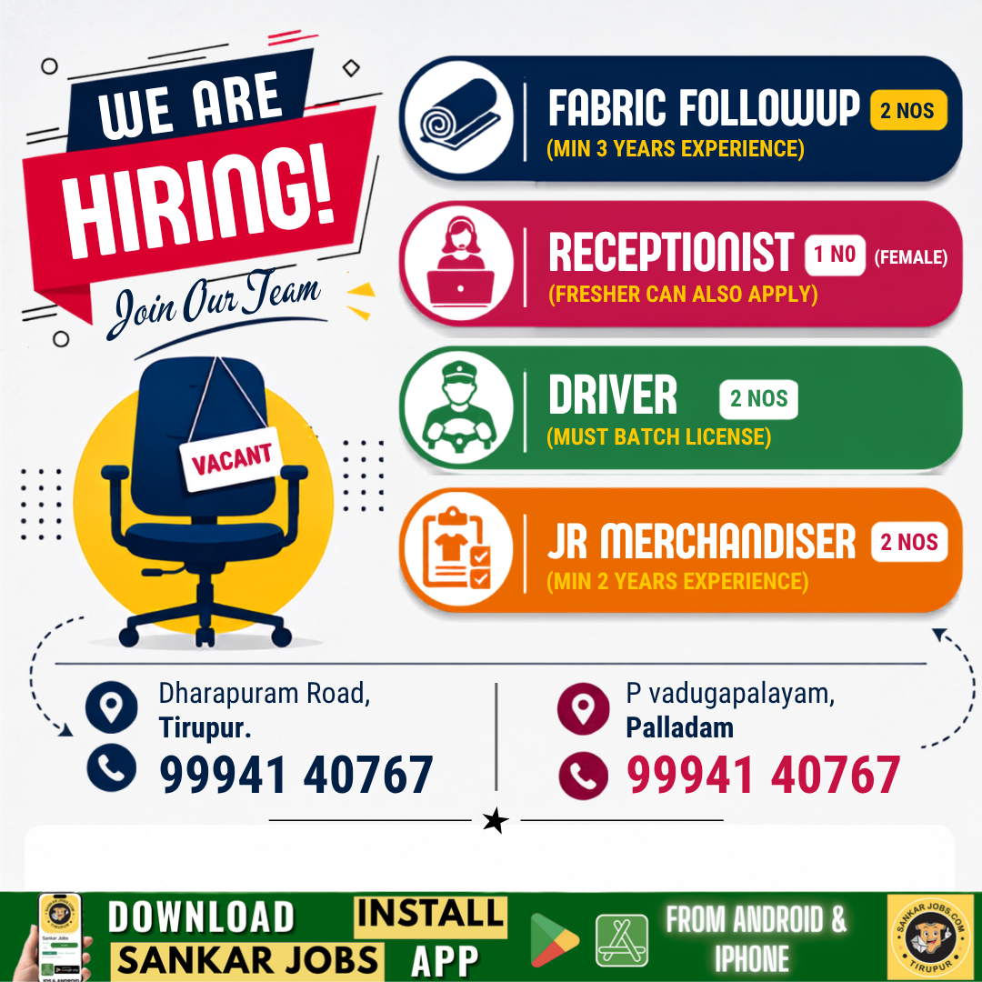 Garment Jobs